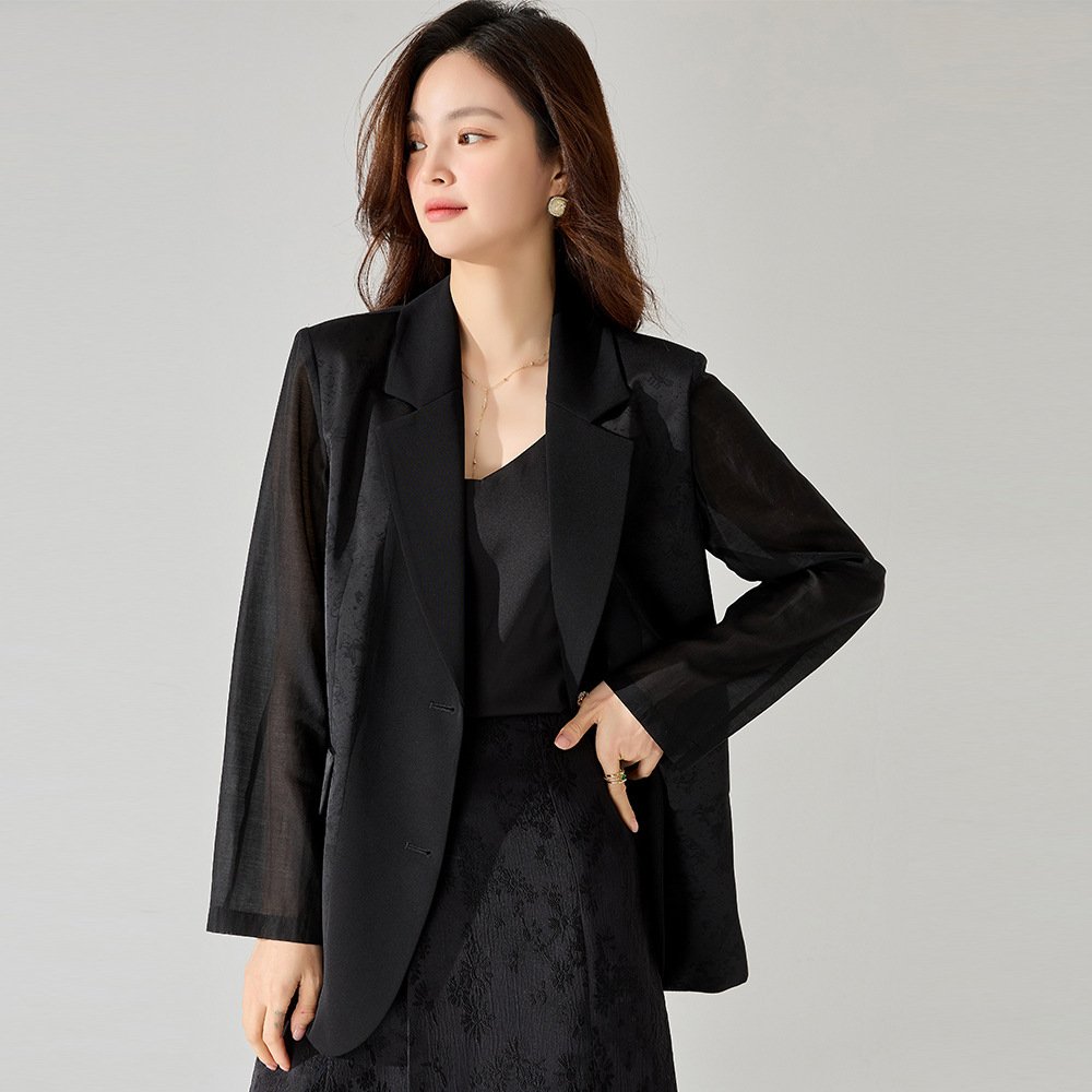 Loose-fitting Casual Suit Jacket - Image 5