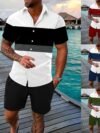 Summer Lapels Shirt Outfit